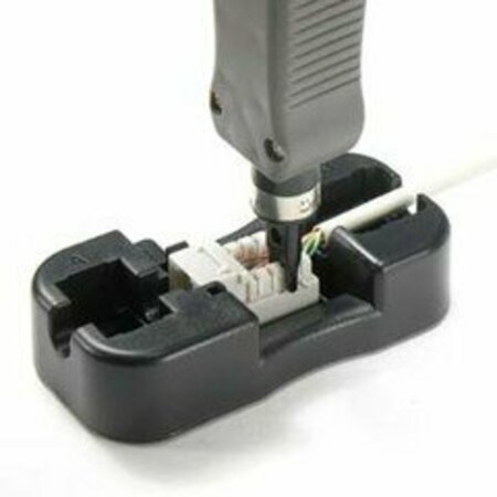 SWE-TECH 3C Punch Down Stand for RJ45 Keystones, Supports Several Styles including standard, 180 degree FWT3010-00100